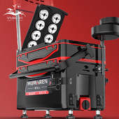 2024新款 备渔具垂钓用品初学者全套 牧马人钓箱超轻多功能钓鱼箱装