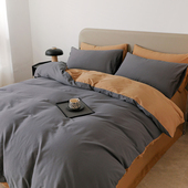 100%纯棉被套定做60支素色加大长绒棉全棉被罩248x220x250x230229