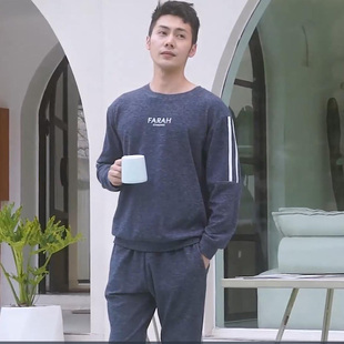 新款 欧林雅竹纤维男士睡衣休闲运动家居服套装FJT4105/FJR7101