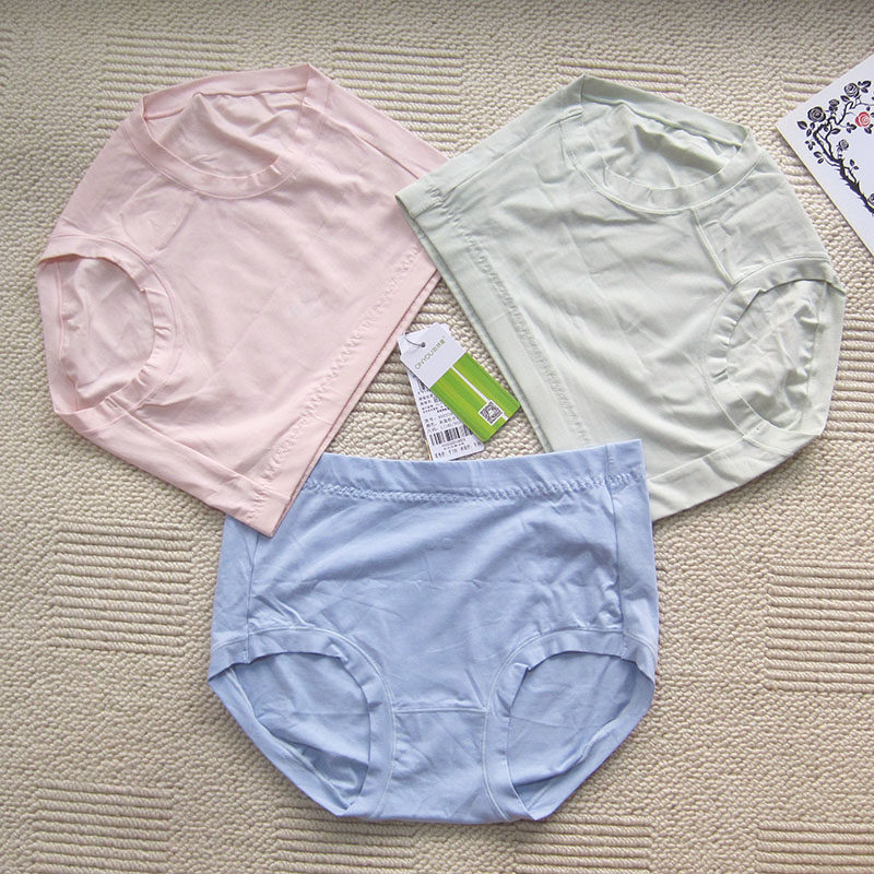 3条特惠装欧林雅竹纤维女士优氧护巢暧宫氧宫内裤NVG5201/NVD2202