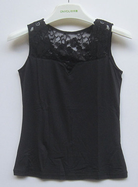 春夏新款 专柜正品欧林雅竹纤维女士背心 吊带打底衣 单衣FD93202