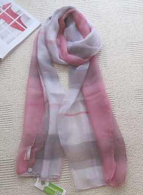 秋冬新款 正品欧林雅女士时尚印花围巾 披肩丝巾QW84205