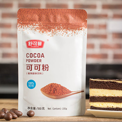 防潮可可粉100g食用巧克力粉蛋糕奶茶店烘焙专用商用家用小包装图片