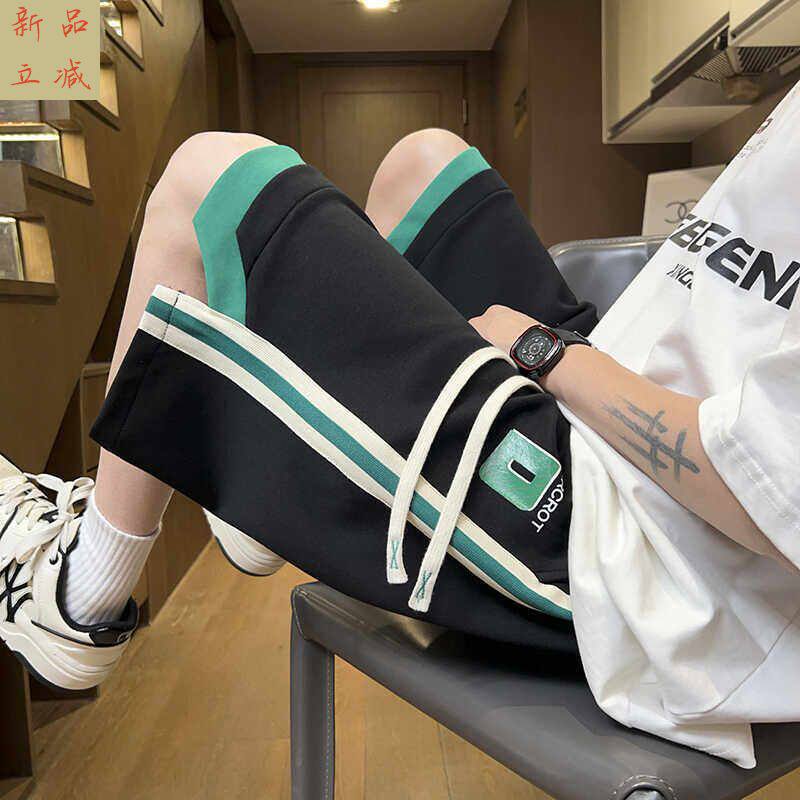 青少年夏季薄款短裤男孩初中生高中学生大童纯棉外穿运动五分裤子