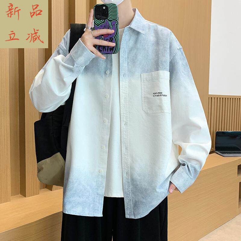 衬衫衣大外套男孩青少年装
