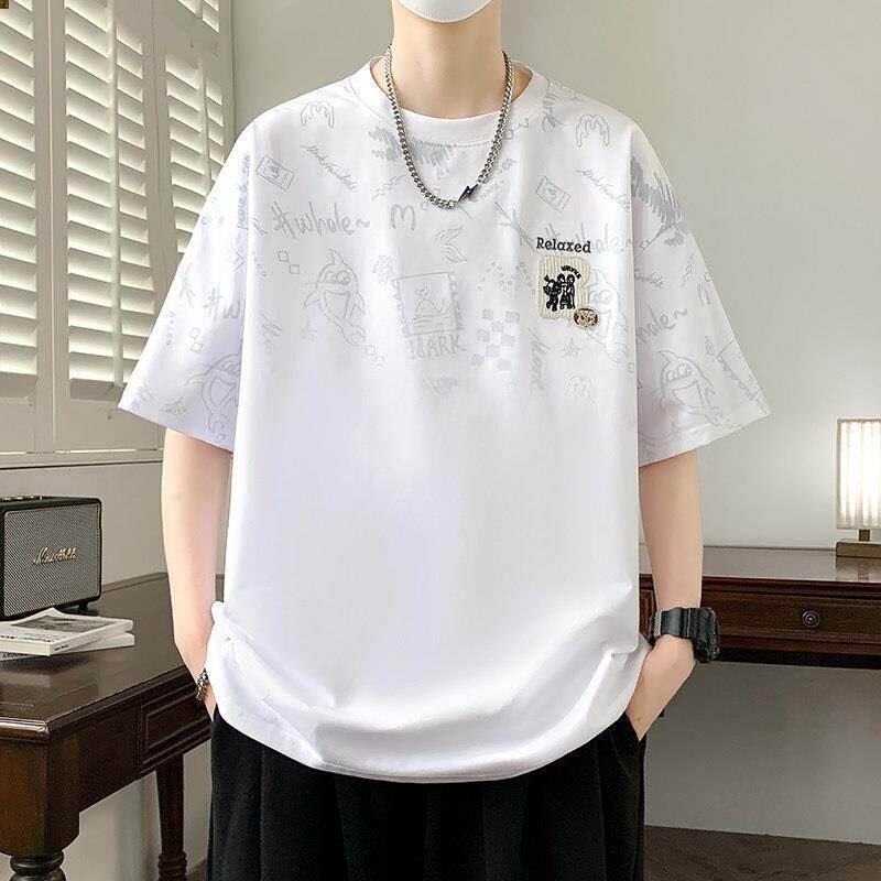 初中t短袖男大童半夏季冰