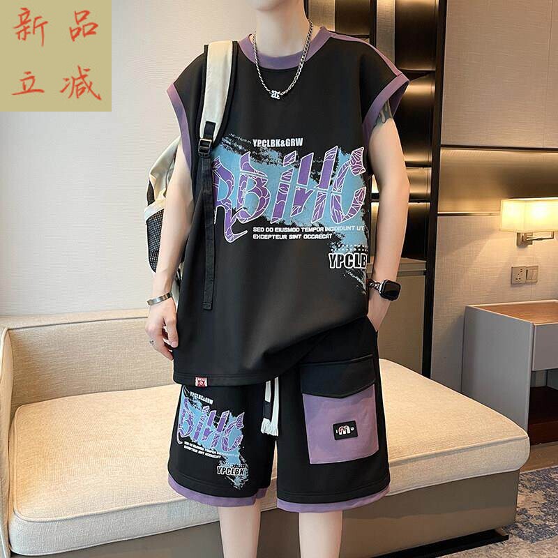 夏季背心休闲高中学生初t