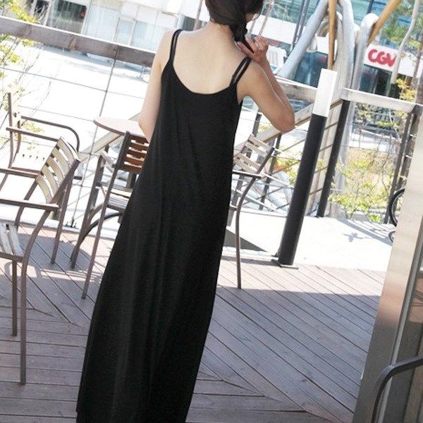 双肩长裙韩版连衣裙连身沙滩裙 加肥大码  女装|ruв категории Женская одежда, платье - от Buy2taobao.com для оказания профессиональной услуги покупки агента Taobao