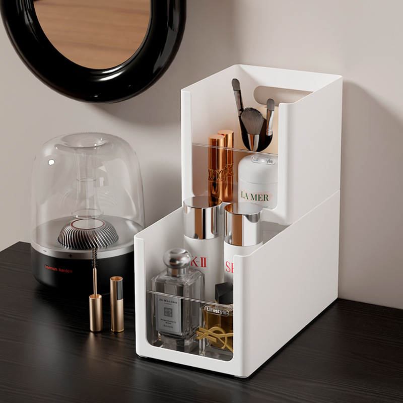 厨房橱柜分隔分类整理加厚收纳盒可自由组合碗碟调料瓶抽屉收纳盒