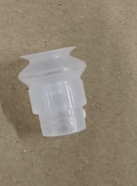 OCN白色硅胶耐高温真空吸盘吸嘴B12白色二层大吸力机械手配件