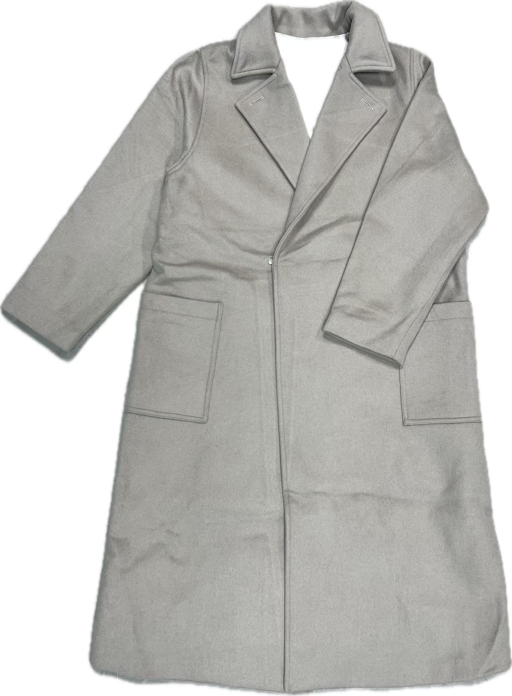 日单LUIS原单男士2024春款款优质羊毛混纺大衣