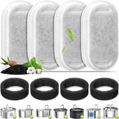 宠物饮水机滤芯滤网椰壳活性炭离子树脂过滤棉wky 0014.5克