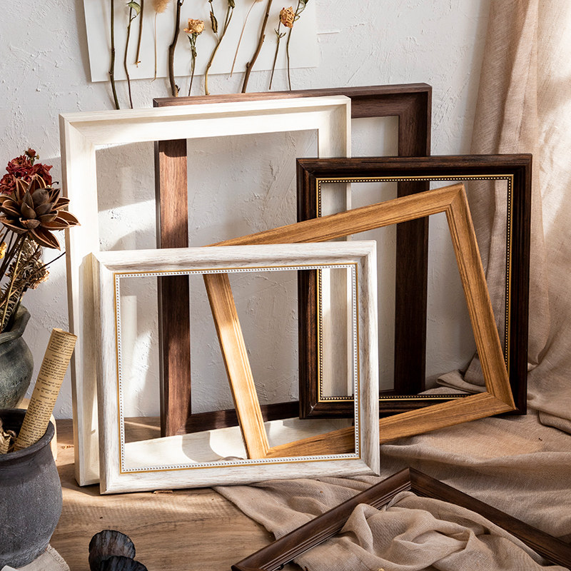 欧式数字装裱任意尺寸定做外框