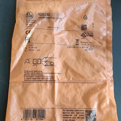 【议价】IFM传感器IGS232多定4个没拆封180/个