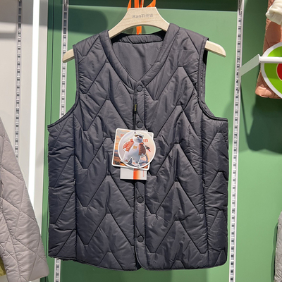 然体2901热感气绒衣男保暖马甲