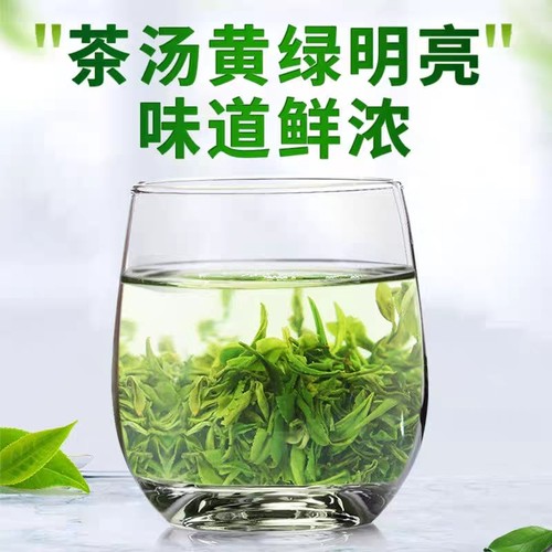 2026新茶湖北特产高山炒茶绿茶十堰竹溪云雾毛尖茶叶散装春茶袋装