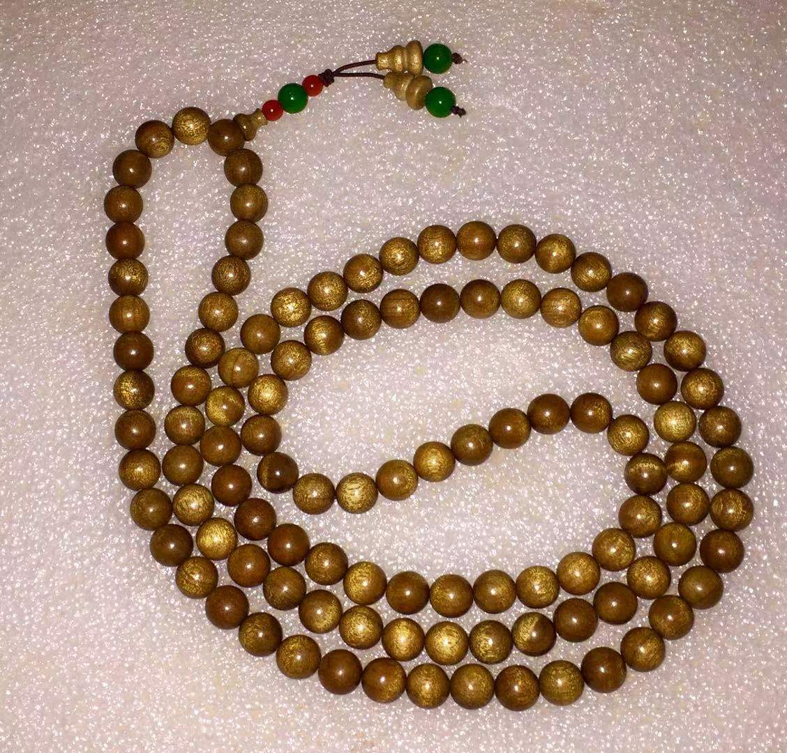 佛珠金丝楠小叶桢楠108颗