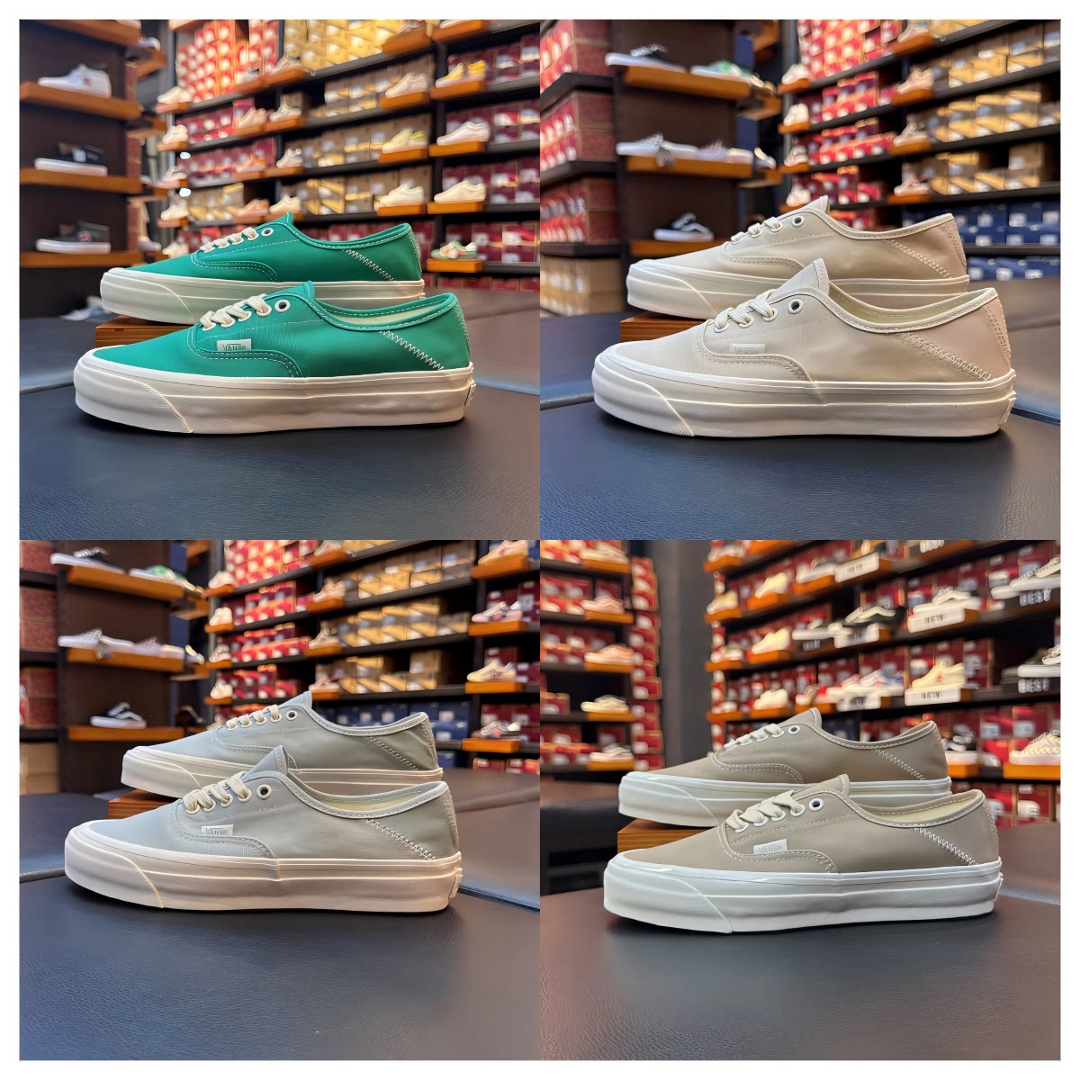 VANS范斯Authentic高端线帆布鞋
