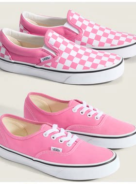 VANS范斯棋盘格Slip-On帆布鞋