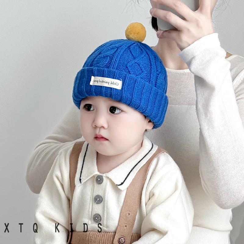 宝宝帽子秋冬季保暖防风套头帽