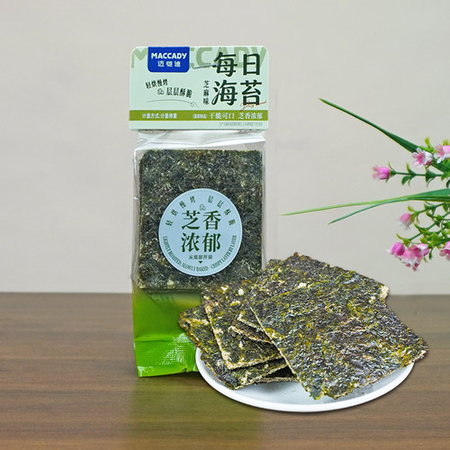 迈恺迪每日海苔芝麻味紫菜海苔片