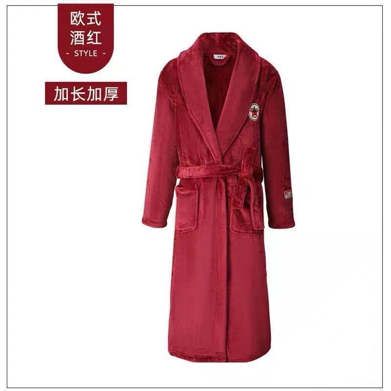 加厚大码保暖家居服珊瑚绒女士