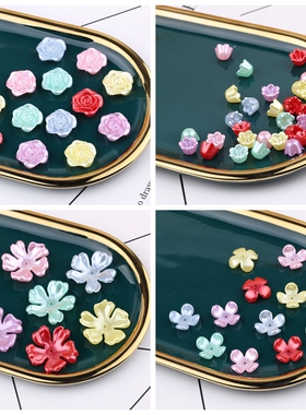 古风汉服发簪步摇头饰手工花托