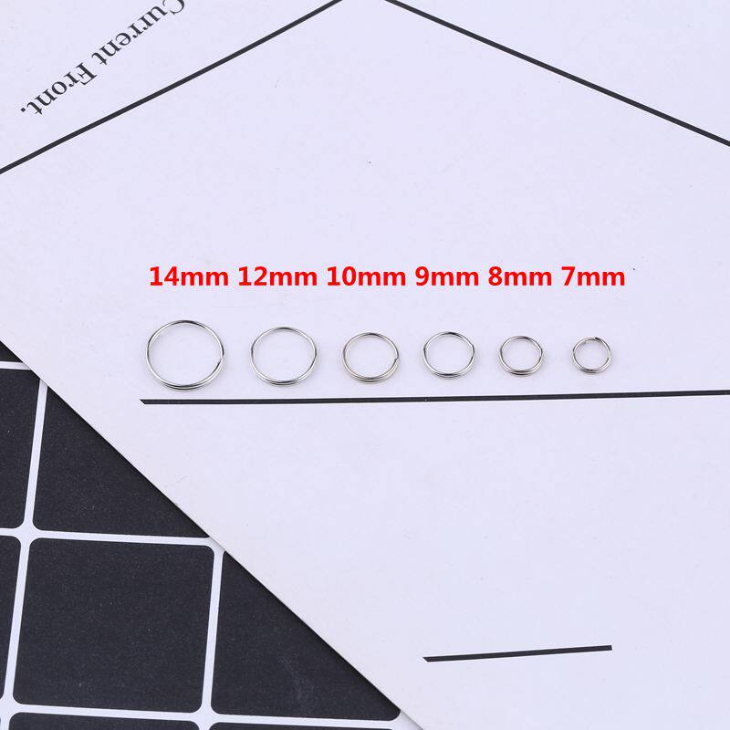 DIY 페르시 쥬얼리 액세서리 소재 7MM 더블 원형 금속 후프 링크 후프 오픈 후프 인터페이스 후프 폐쇄 후프 귀걸이