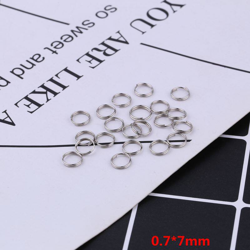 DIY 페르시 쥬얼리 액세서리 소재 7MM 더블 원형 금속 후프 링크 후프 오픈 후프 인터페이스 후프 폐쇄 후프 귀걸이