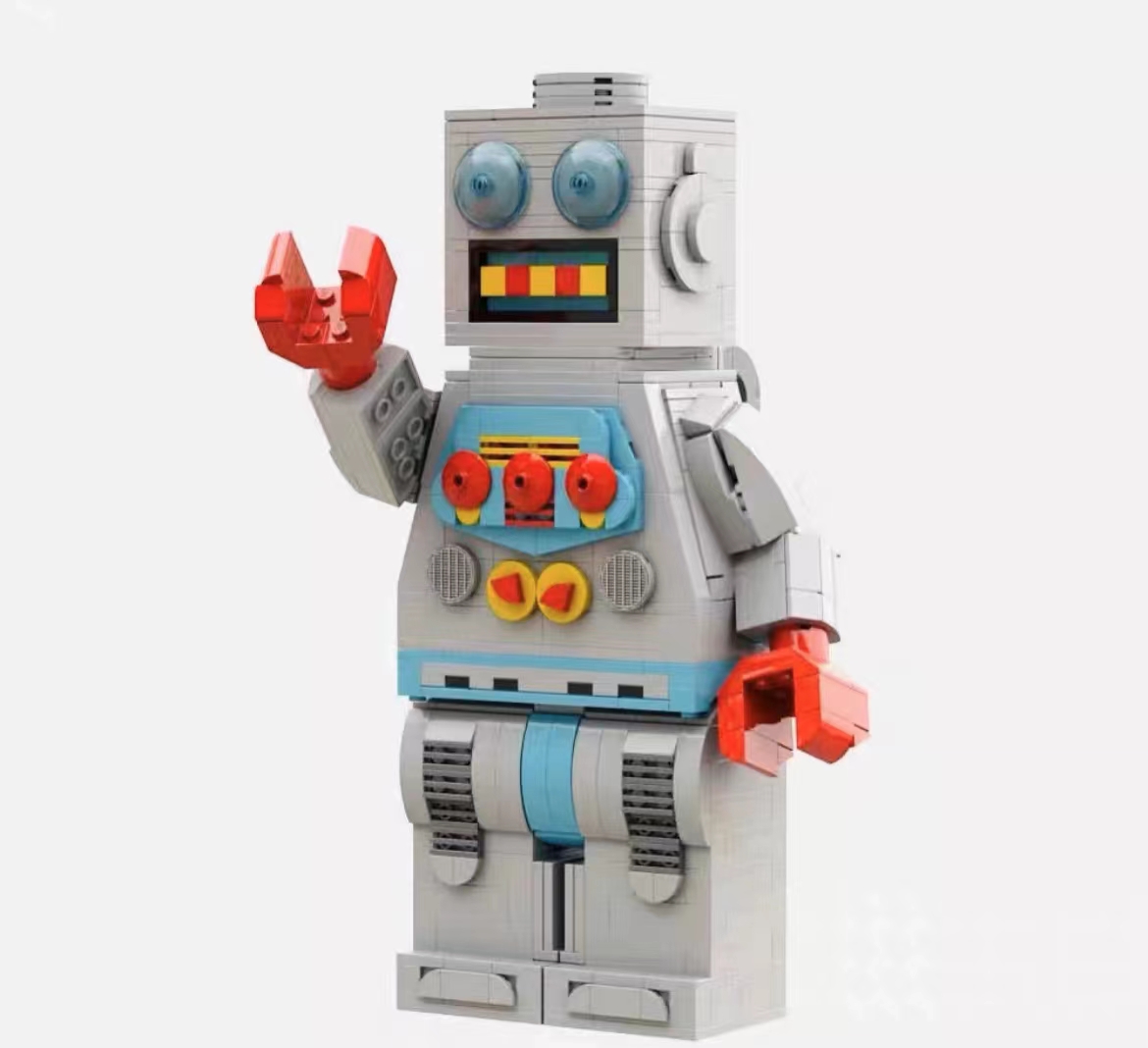 LEGO乐高 发条机器人大人仔 MOC 关联8827 正品零件包 图纸