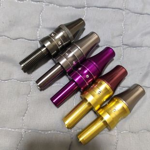 新款门球杆手把专用接头柱+喇叭口 门球杆配件