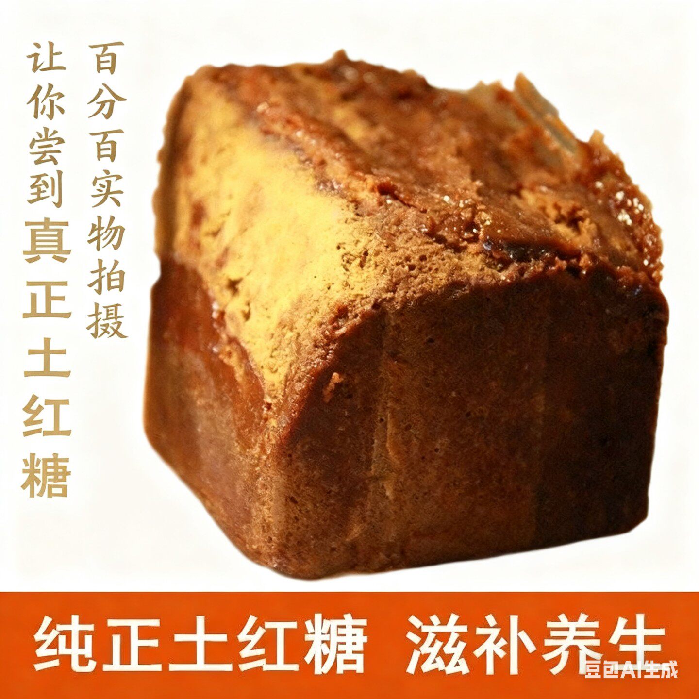 万里坝红糖纯甘蔗老式红糖块产妇月子红糖泡水冲饮滋补气血黑糖