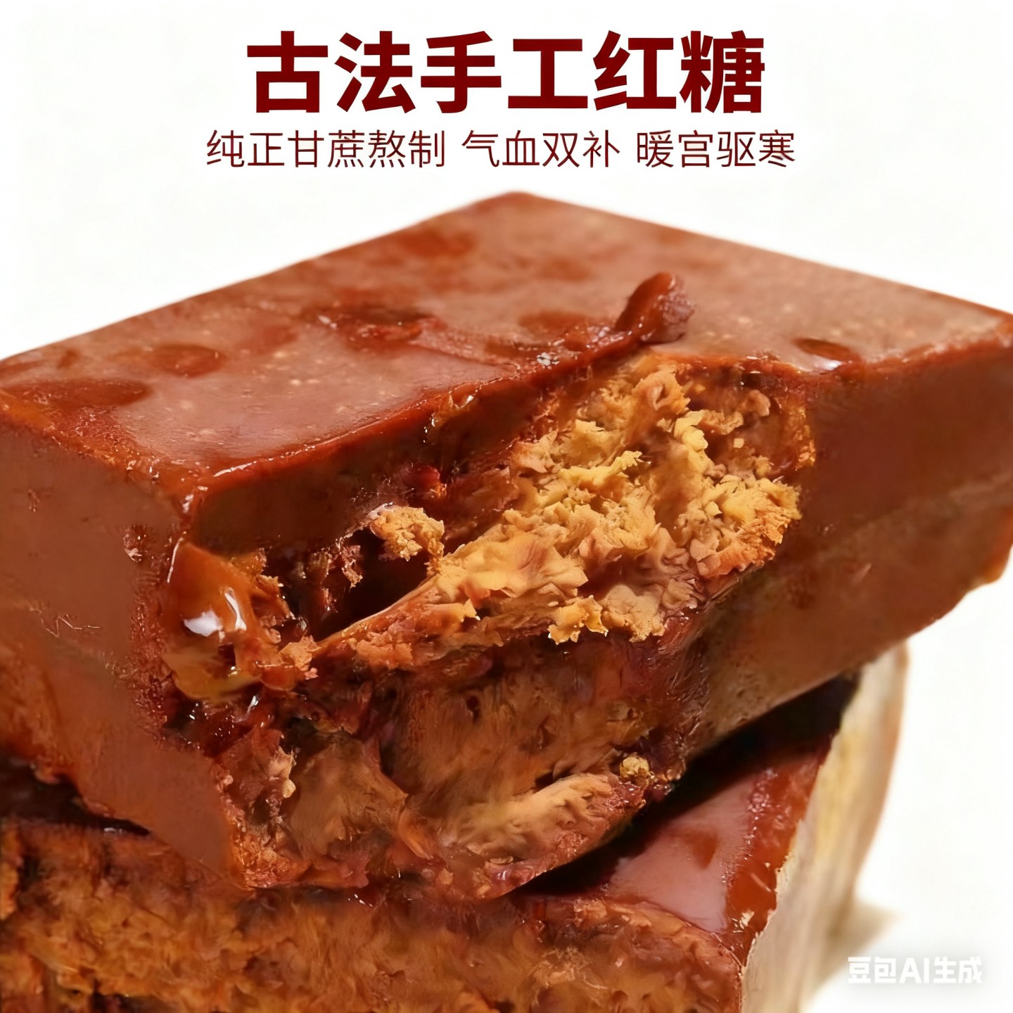 红糖纯甘蔗无添加月子产妇土红糖