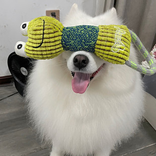 狗狗不发声玩具耐咬磨牙解闷神器柯基幼犬金毛大型犬宠物毛绒用品