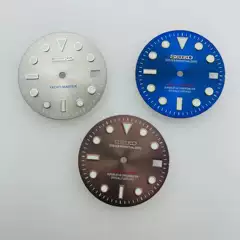 New Nh35 Yacht Dial, Green Luminous, Yutin Diving Watch Modified with Nh34 Dial, Diameter 28.5mm