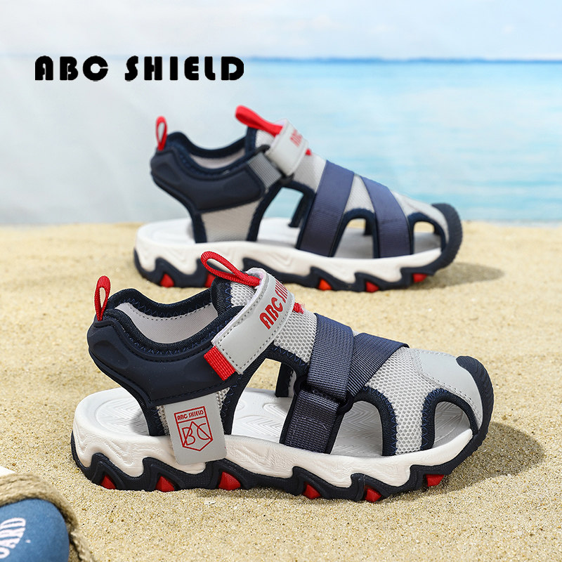 ABCSHIELD男童凉鞋夏季沙滩鞋