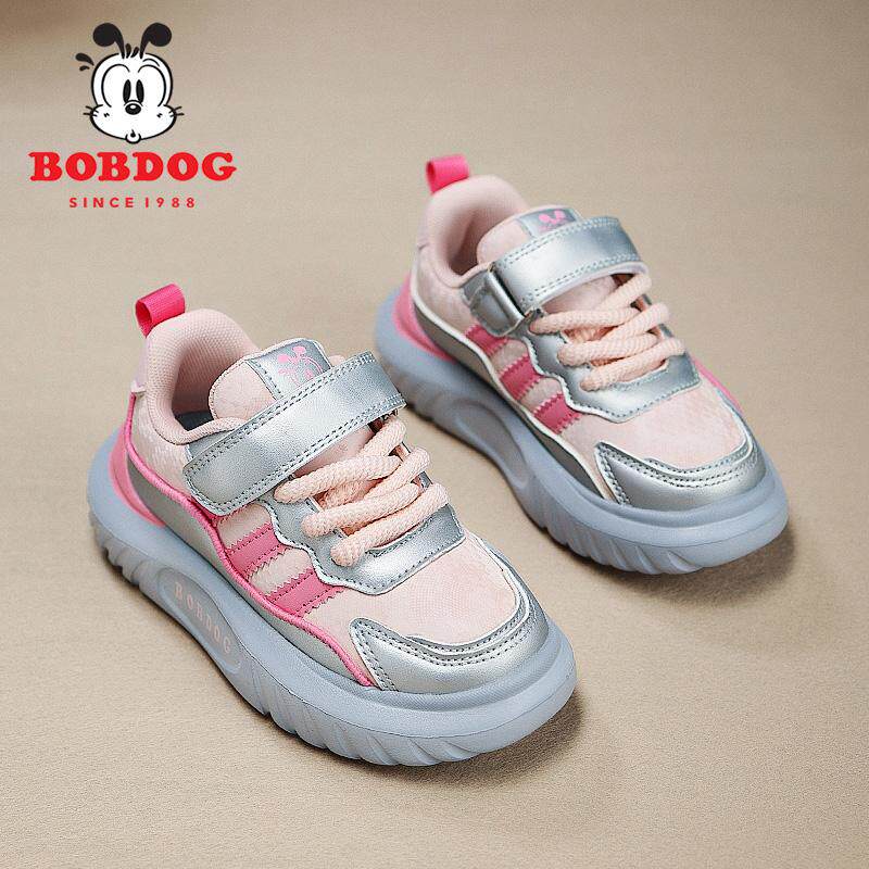 巴布豆女童板鞋秋冬季二棉运动鞋