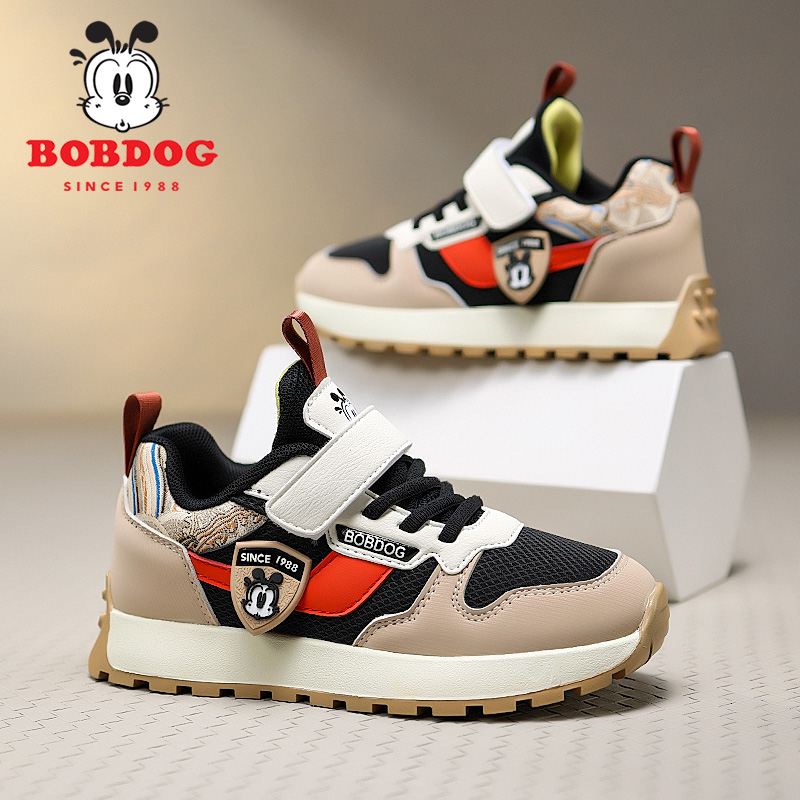 巴布豆童鞋男童运动鞋春秋款休闲