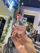 野格波摩chivas开口乐尊美醇洋酒白酒烈酒子弹杯玻璃酒盅一口shot
