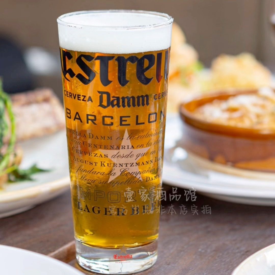 西班牙艾帝达姆星精酿啤酒玻璃酒杯饮品平底水杯家用酒吧商用酒具,餐饮具,啤酒杯,淘宝优惠券,粉丝福利购,淘宝优惠卷