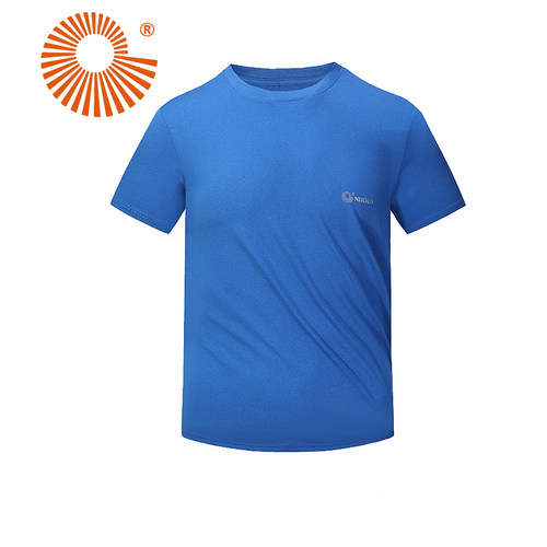 日高纯色短袖速干T恤轻薄透气