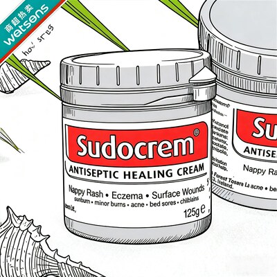 屈氏英国Sudocrem屁屁霜护臀膏屁屁乐去粉刺125g 英国品牌广东