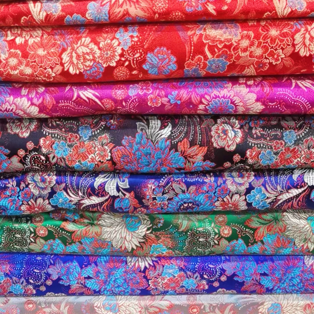 中国风童装旗袍马甲手工DIY面料