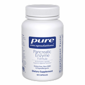 现货 Pure倍宜Pancreatic Enzyme胰酶脂肪蛋白淀粉消化酶