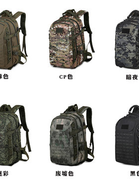 大容量双肩包登山包迷彩战术背包