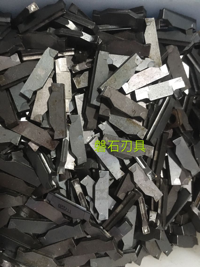 进口二手数控刀片旧刀片合金车刀特固克割槽刀片2MM 3MM4MM切刀片