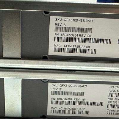 议价juper QFX5100-48S-3AFO 48口万兆可维修