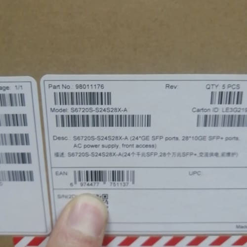 议价6720S-S24S28X-A交换机24个千兆光28个万兆光可维修