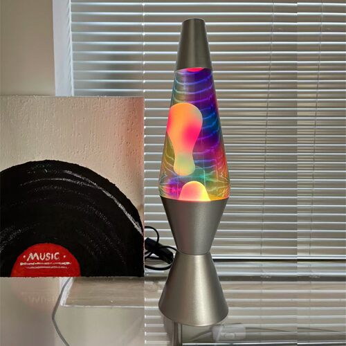 彩色融蜡灯桌面装饰灯