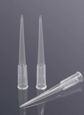 移液器枪头吸头10ul200ul1ml蓝色黄色透明加长刻度吸嘴通用低吸附